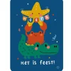 By- Bora kaart 'Hoera het is feest'
