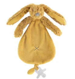 Happy Horse knuffeldoekje rabbit Richie okergeel