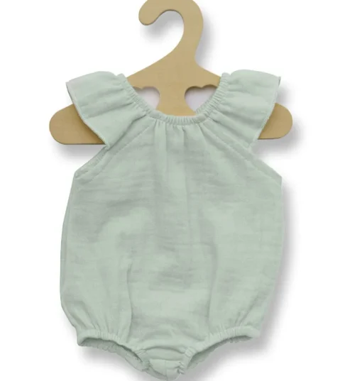 Heless romper voor Gordi poppen / kleur mintgroen