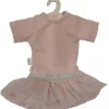 Hollie romper en tule tutu / rok voor de Gordi poppen / candy power