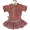 Hollie t-shirt en tule tutu / rok voor de Gordi poppen