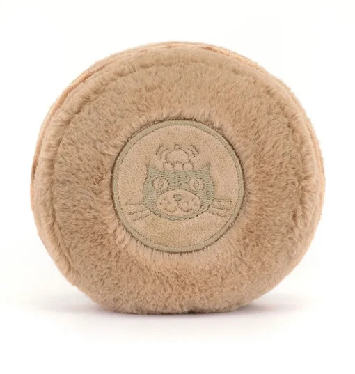 Jellycat Amuseables Mona Macaron (chocolade)