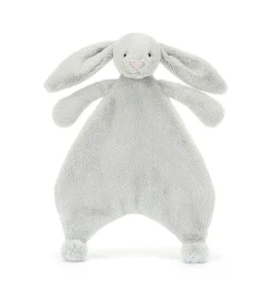 Jellycat Bashful Silver Bunny comforter / knuffeldoekje