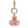 Jellycat Odell octopus met houten ring