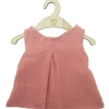 Jurk voor Gordi poppen van Hollie / kleur oud roze