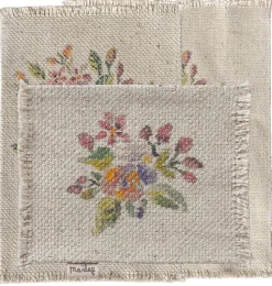 Maileg vloerkleed bloemen / medium