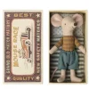 Maileg Big Brother muis in matchbox / b-keuze