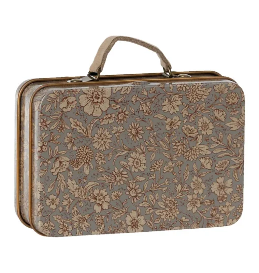 Maileg koffertje Blossom grey