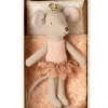 Maileg Little Sister muis prinses in luciferdoos met beddengoed / 2025 collectie