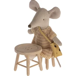 Maileg tafel en stoel voor de muisjes