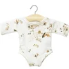 Minikane / romper voor de Gordi poppen / design: Fleurs d'autumne
