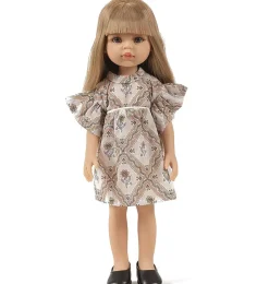 Minikane Amigas poppen / robe Daisy en coton Alma