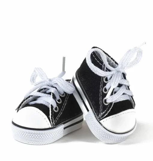 Minikane basketbalschoenen Komvers noir voor Gordi poppen