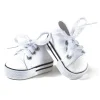 Minikane basketbalschoenen Komvers wit voor Gordi poppen