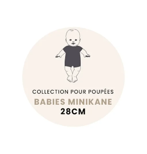 Minikane collection babies / kattenpak van imitatiebont