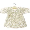 Minikane Gordi jurk / Robe Mu00e9lodie in cru00e9pon Fu00e9line met lurex bies
