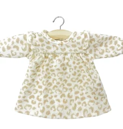 Minikane Gordi jurk / Robe Mu00e9lodie in cru00e9pon Fu00e9line met lurex bies