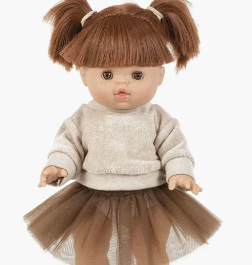 Minikane Gordi pop Raphau00eblle met bruine slaapogen b keuze