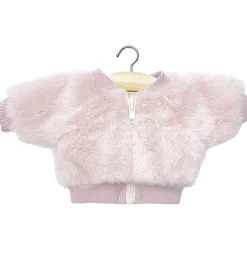 Minikane jasje van roze imitatiebont voor de Gordi poppen