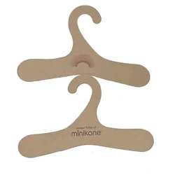 Minikane kartonnen kledinghangmet Minikane logo