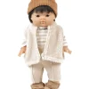 Minikane skibroek en trui voor de Gordi poppen