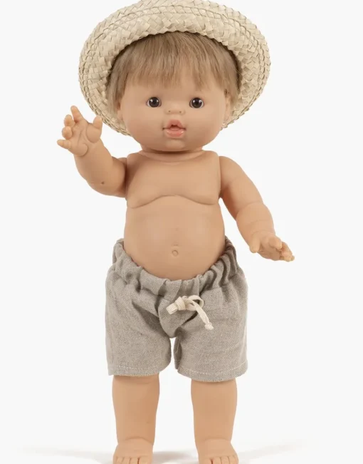 Minikane strohoed Pablo voor Gordi poppen