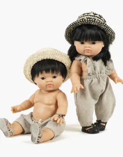 Minikane strohoed Pablo voor Gordi poppen