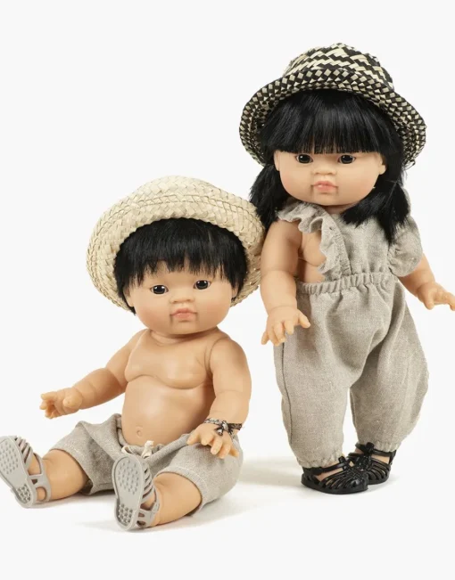 Minikane strohoed Pablo voor Gordi poppen