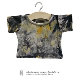 Minikane tie dye shirt voor Gordi poppen