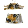 Minikane tweedelig seventies beach set Mimosa voor de Gordi poppen