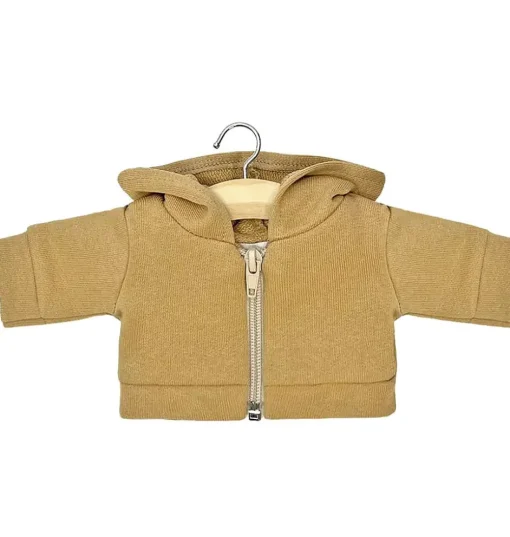 Minikane vestje Romu00e9o voor Gordi poppen / kleur: havane