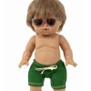 Minikane zwembroek Vito vert voor Gordi poppen