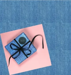 Nijntje knuffel raw denim