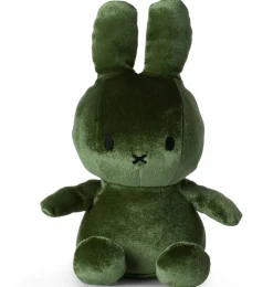 Nijntje groen velvetine stof