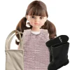 Paola Reina Amigas pop Carol met staarten in haar haar