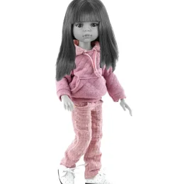 Paola Reina Amigas poppen kledingset hoodie met broek