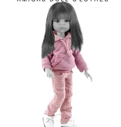 Paola Reina Amigas poppen kledingset hoodie met broek