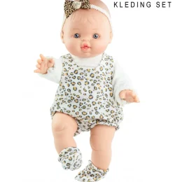 Paola Reina Gordi poppen kledingset met luipaardprint