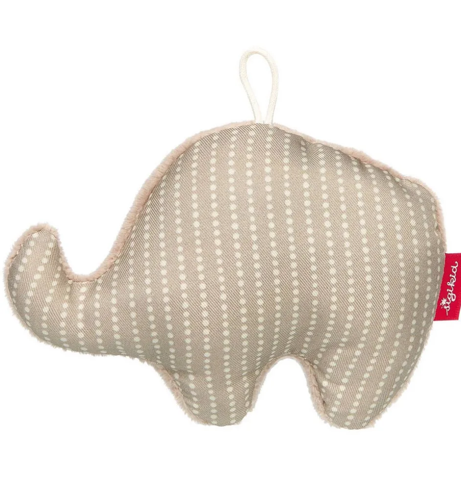 Sigikid rammelaar en grijpspeeltje olifant