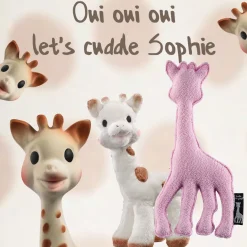 Vulli / Sophie de giraffe knuffelbeest roze
